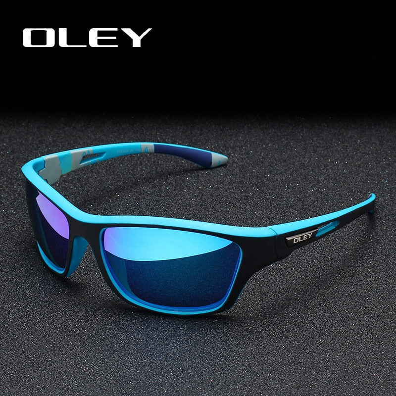 OLEY Men's Polarized Sunglasses UV400 for Fishing, Boating, Beach & Ou –  Just All Bling