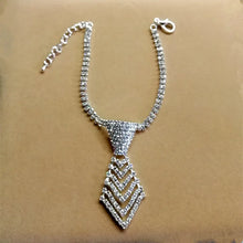 Load image into Gallery viewer, Dog Collar Tie Cute Bling Crystal Shiny Full Rhinestone Necklace Collar Size options