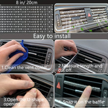 Load image into Gallery viewer, Car Accessories Set 27 pcs  Universal Fit Polyester Steering Cover Shiny License Frame Phone Holder Coasters &amp; accessories Color Options