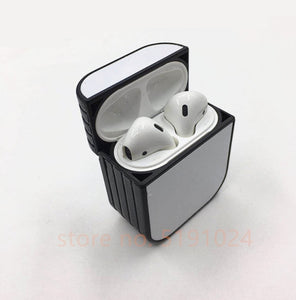 Airpods PC cases Blank 15 cases/lot sublimation material double-sided heat transfer printing DIY