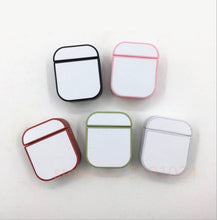 Load image into Gallery viewer, Airpods PC cases Blank 15 cases/lot sublimation material double-sided heat transfer printing DIY