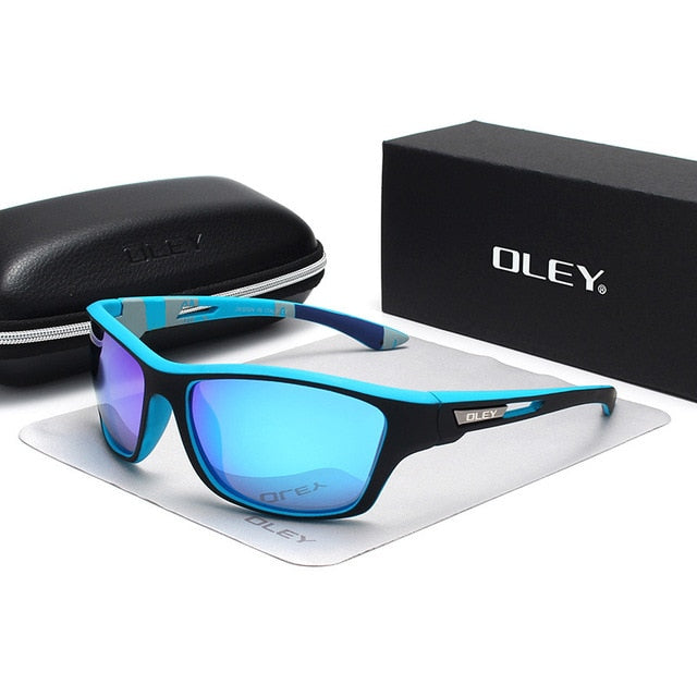 OLEY Men's Polarized Sunglasses UV400 for Fishing, Boating, Beach & Ou –  Just All Bling
