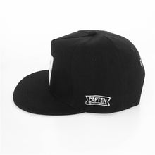 Load image into Gallery viewer, Men&#39;s Hip Hop Hat BROOKLYN Leather label N86 Letters cotton adjustable snapback Black/White