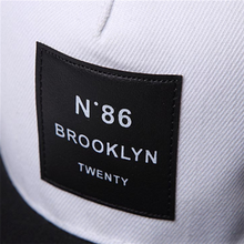 Load image into Gallery viewer, Fashion Men&#39;s Hip Hop Hat BROOKLYN Leather label N86 