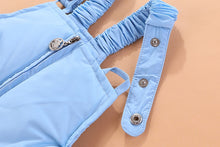 Load image into Gallery viewer, Toddler&#39;s Winter Snow Suit Set Coat and overall Pants