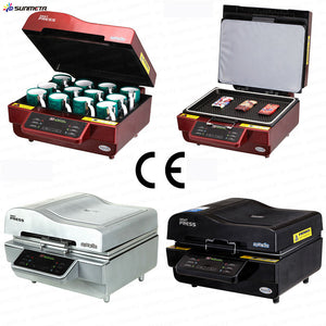 Heat Press Machine Vacuum 3D PACKAGE Accessories New Easy Sublimation for Cases Mugs Plates Glasses