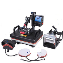 Load image into Gallery viewer, Heat Press Machine 5 n 1 Sublimation  for t shirts, hats, mugs, plates