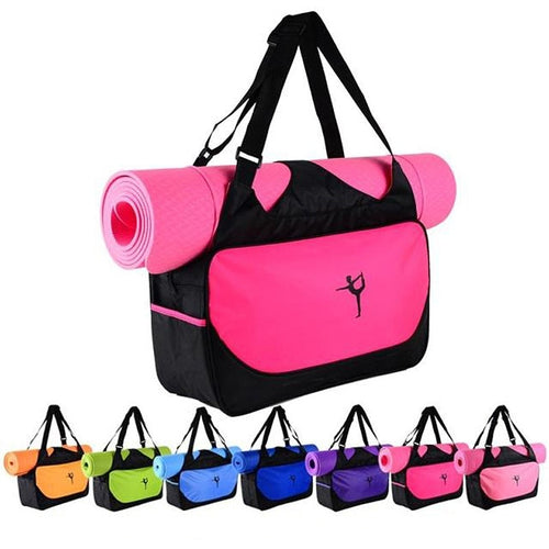 Sports Multi purpose Gym/ Bag Yoga Pilates Bag Waterproof with Shoulder strapsunisex for all ages